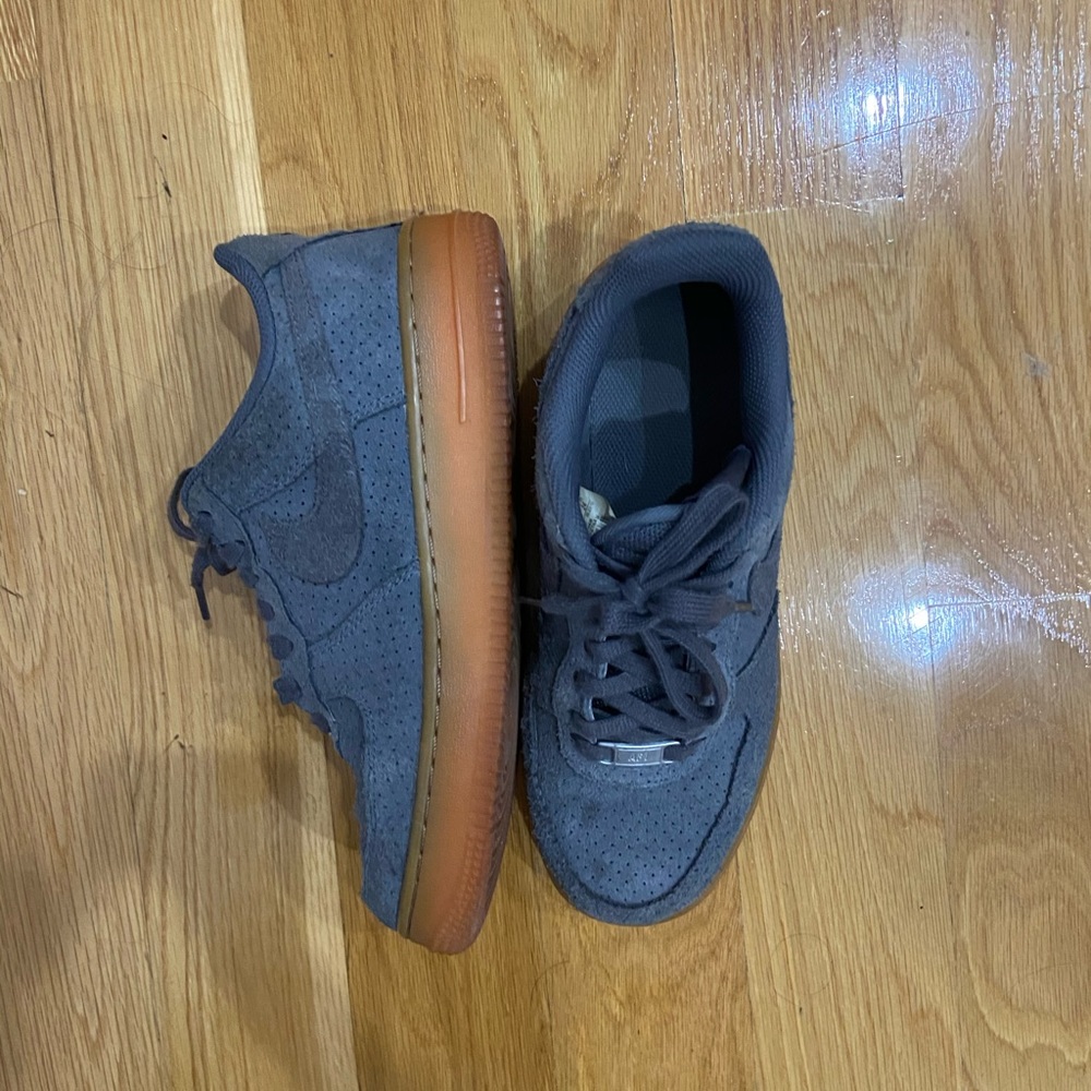 Nike Grey Air Forces Ones